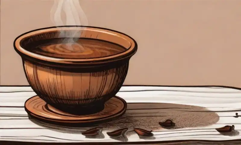 Composición armoniosa con tonos cálidos