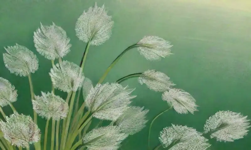 La valeriana destaca por sus suaves líneas, hojas delicadas y texturas que evocan tranquilidad y equilibrio